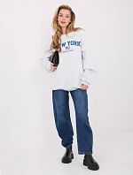 Mikina WT BL A1064.09P světle šedá