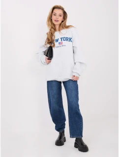 Mikina WT BL A1064.09P světle šedá