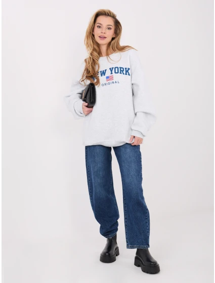 Bluza WT BL model 21819023 jasny szary - FPrice Bluza WT BL model 21819023 jasny szary - FPrice