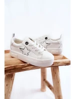 Dětská sportovní obuv Šněrovací Big Star KK374222 Bíle Dětská sportovní obuv Šněrovací Big Star KK374222 Bíle