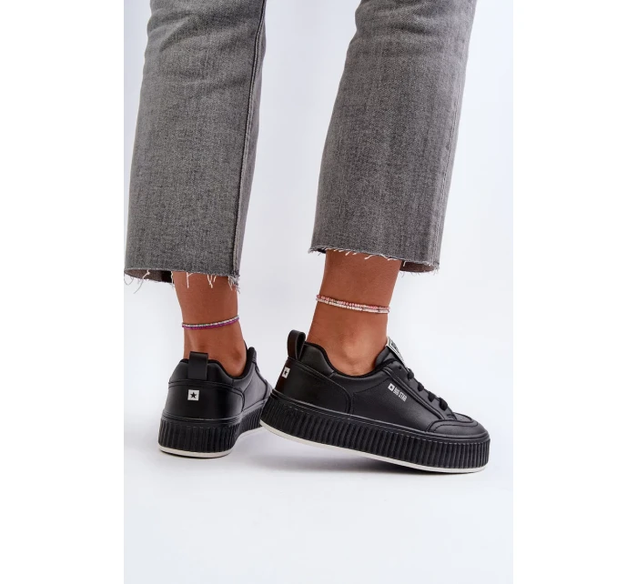 Dámské Tenisky na platformě Big Star Černá Dámské Tenisky na platformě Big Star Černá