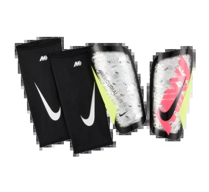 SPORT Fotbal chrániče holení Mercurial Lite 25 DX4607 975 Růžová se žlutou - Nike SPORT Fotbal chrániče holení Mercurial Lite 25 DX4607 975 Růžová se žlutou - Nike