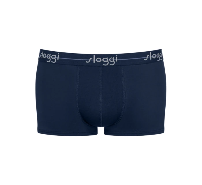 Pánské boxerky Start Hipster C2P box - PURPLE - vínovo-černé M021 - SLOGGI