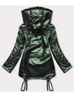 KRÓTKA ZIMOWA KURTKA DAMSKA Z ZIELONA model 21242790 - Ann Gissy