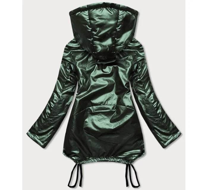 KRÓTKA ZIMOWA KURTKA DAMSKA Z ZIELONA model 21242790 - Ann Gissy