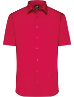 Daiber JN 680 Popelínová košile s krátkým rukávem 02.0680 red Daiber JN 680 Popelínová košile s krátkým rukávem 02.0680 red