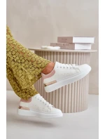 Nízké Dámské Tenisky Na Platformě Z Eko Kůže model 21667647 - Boto Nízké Dámské Tenisky Na Platformě Z Eko Kůže model 21667647 - Boto