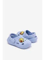 Dětské Pěnové Pantofle S Potiskem Modré LEMIGOSE 880 Dětské Pěnové Pantofle S Potiskem Modré LEMIGOSE 880