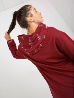 Mikina RV BL 8266.34P kaštanová