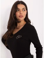 Bluzka RV BZ model 21749812 czarny - FPrice Bluzka RV BZ model 21749812 czarny - FPrice