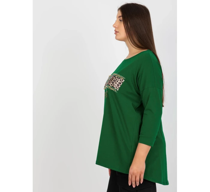 Halenka VI BZ 2901.49P tmavě zelená Halenka VI BZ 2901.49P tmavě zelená