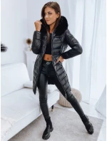 Dámská prošívaná bunda ATENS černá FashionStreet TY3125 Dámská prošívaná bunda ATENS černá FashionStreet TY3125