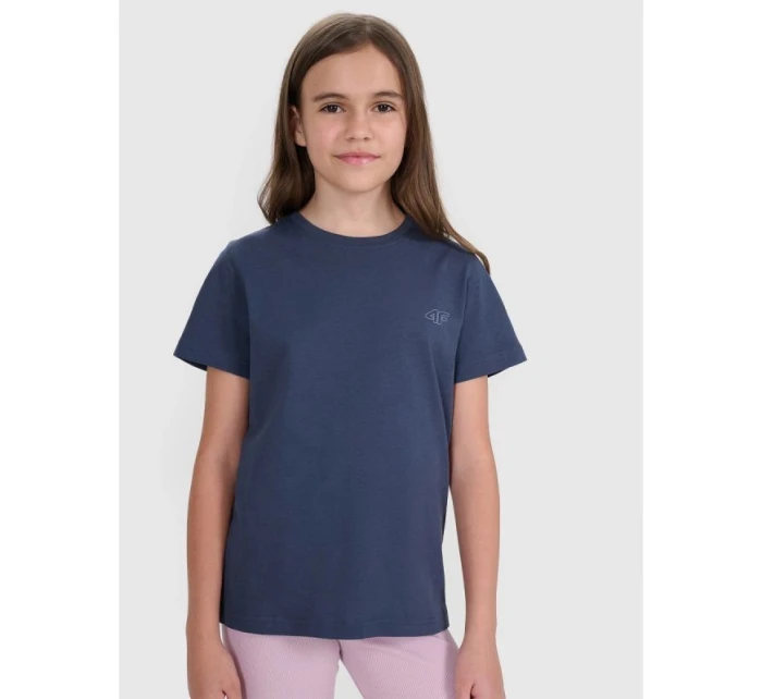 Dětské hladké tričko model 21756882 - 4F Dětské hladké tričko model 21756882 - 4F