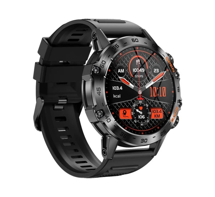 Černý silikonový řemínek model 21805551 - VELTORI