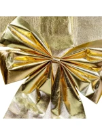 Dveřní šňůra 33x42 cm zlatá stuha