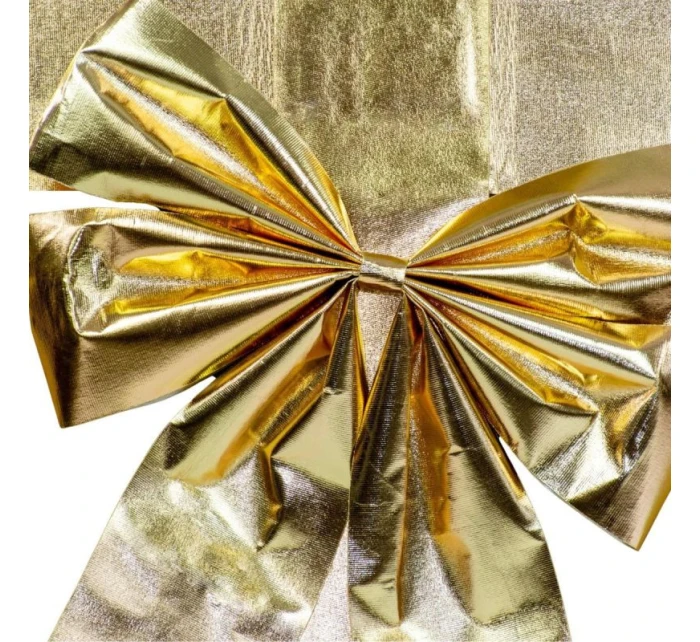 Dveřní šňůra 33x42 cm zlatá stuha