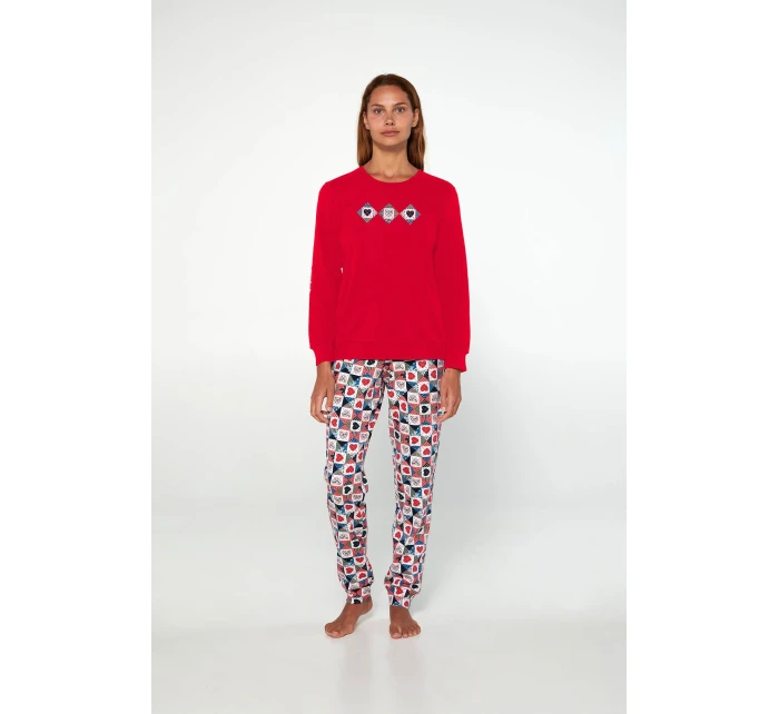 Pyžamo s dlouhými rukávy model 18938448 - Vamp