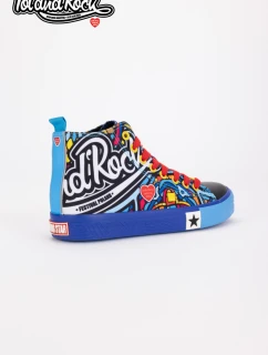 Tenisky Pol'and'Rock Festival X Big Star SS174500 Modré