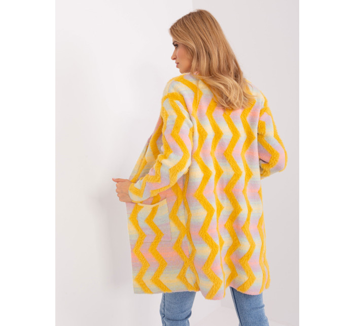 Sweter AT SW 234701.34 żółty