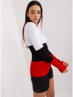 Halenka RV BZ 8431 1.14P bílá a červená Halenka RV BZ 8431 1.14P bílá a červená