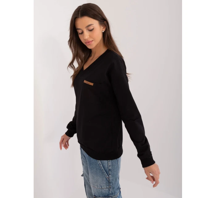 Bluzka RV BZ model 20148780 czarny - FPrice Bluzka RV BZ model 20148780 czarny - FPrice