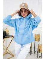 Mikina Noemi WJ8890 Baby Blue - Vittoria Ventini Mikina Noemi WJ8890 Baby Blue - Vittoria Ventini