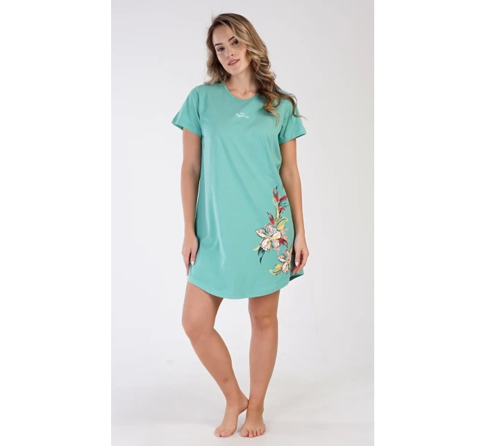 Dámská noční košile s krátkým rukávem model 19702553 - Vienetta