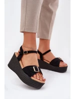 Bota na klínech model 213177 Step in style Bota na klínech model 213177 Step in style