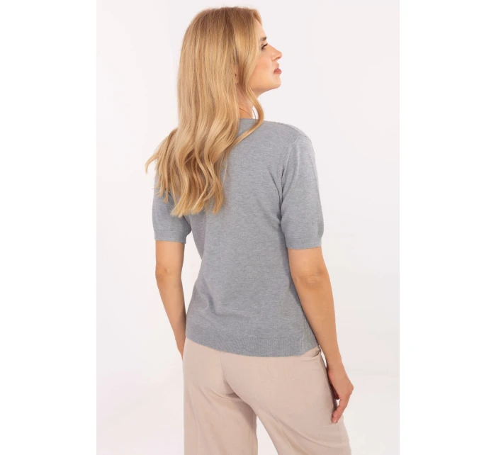 Svetr s krátkým rukávem  model 216767 Factory Price