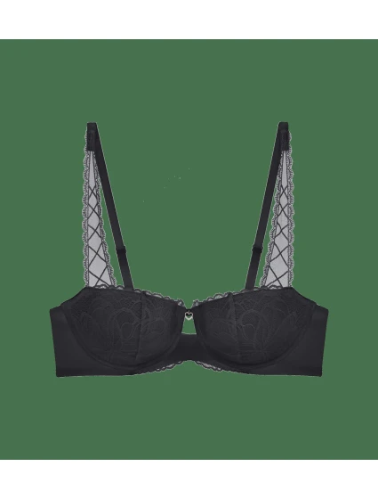 Body Make-Up Illusion Lace Dirndl - BLACK - TRIUMPH BLACK - TRIUMPH
