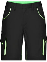 JN (4260) Pracovní bermudy Color 02.0 black/lime green model 22492956 - Daiber JN (4260) Pracovní bermudy Color 02.0 black/lime green model 22492956 - Daiber