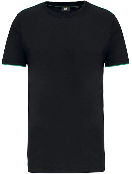 WK WK 3020 Pánské pracovní tričko "Day-to-Day" 20.3020 black/kelly green WK WK 3020 Pánské pracovní tričko "Day-to-Day" 20.3020 black/kelly green