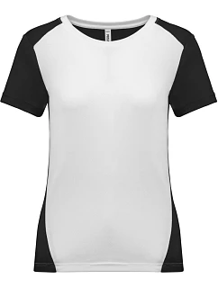 PA Dámské kontrastní sportovní tričko 20. white/black model 22448526 - Kariban ProAct