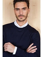 Men Pánský svetr deep black model 22500641 - NEOBLU Men Pánský svetr deep black model 22500641 - NEOBLU