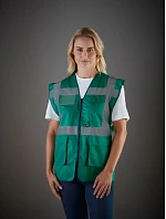 HVW 801 HiVis multifunkční vesta model 22502464 red - Yoko