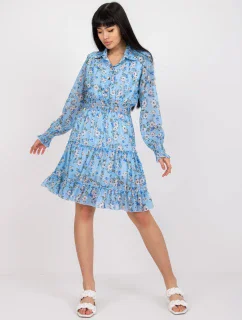 Dámské šaty DHJ SK C2212 světle modré