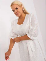 LK SK 509350 šaty.25 ecru LK SK 509350 šaty.25 ecru