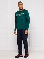 Pánské pyžamo UM0UM01602 zelené - Tommy Hilfiger