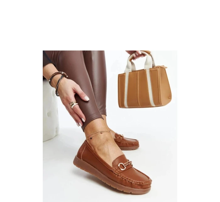 Mokasiny 2998 model 207455 hnědé - Solea Mokasiny 2998 model 207455 hnědé - Solea