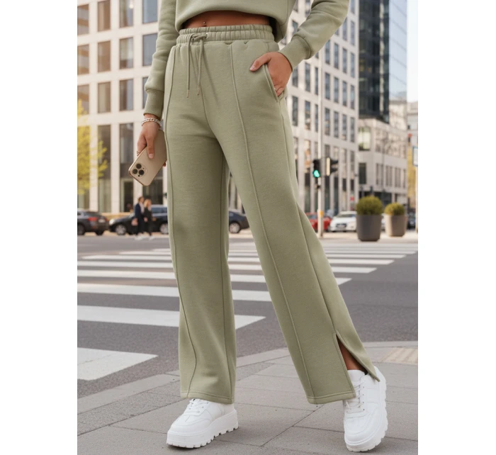 Dámská tepláková souprava MARINO pistáciová FashionStreet AY0977