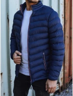 Pánská přechodná prošívaná bunda tmavě modrá TX4934 Pánská přechodná prošívaná bunda tmavě modrá TX4934