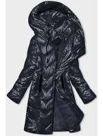 Tmavě modrá dámská vypasovaná zimní bunda Line model 21247543 - ROSSE LINE