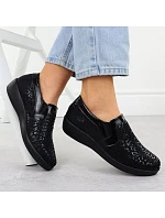 Dámské pohodlné nazouvací boty Unisoft 8910 v maskáčovém provedení