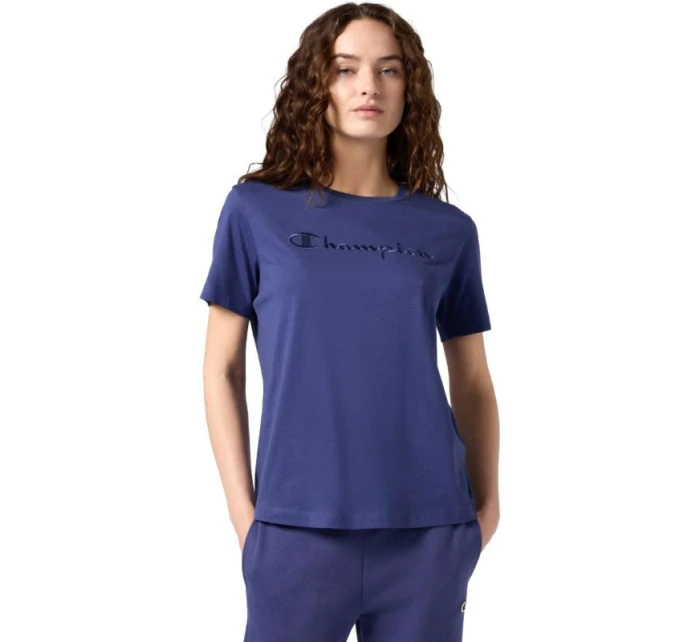 dámské tričko SS Tee blue  Tshirt model 21493653 - CHAMPION