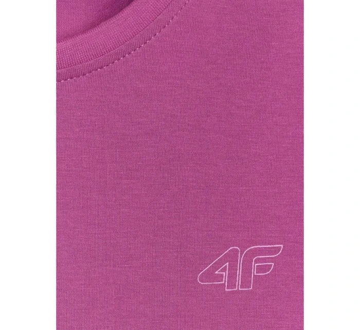 Dětské hladké tričko (SADA 2) 4F 4FJRAW25TTSHU3157-92S