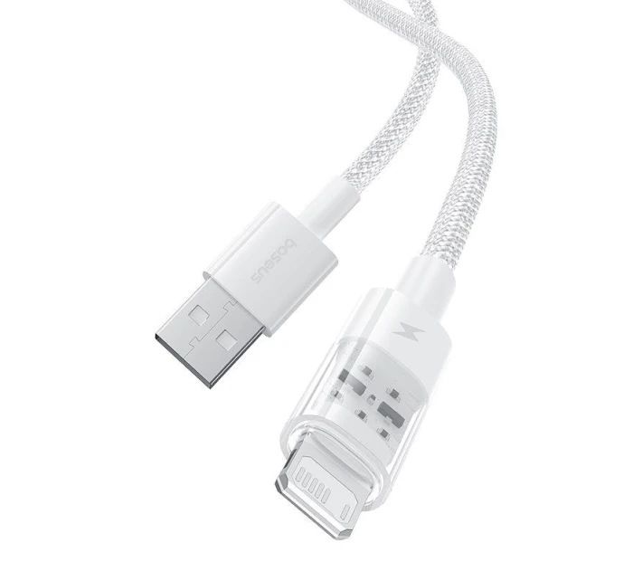 Kabel Baseus Gem 2,4A 1m (bílý)