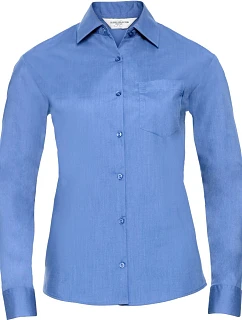 Popelínová halenka s dlouhým rukávem 11. blue model 22475470 - Russell Athletic