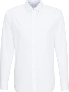 Shirt Shaped LSL Košile s dlouhým rukávem model 22501181 white - Seidensticker