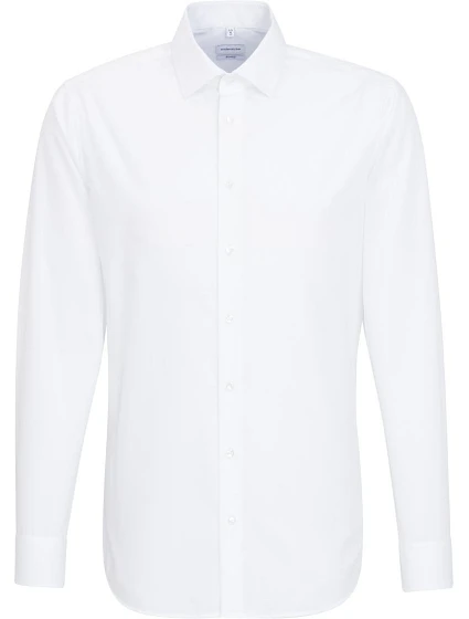 Seidensticker Shirt Shaped LSL Košile s dlouhým rukávem 78.1000 white Seidensticker Shirt Shaped LSL Košile s dlouhým rukávem 78.1000 white