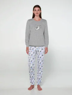 Pyžamo s dlouhými rukávy model 18938305 - Vamp